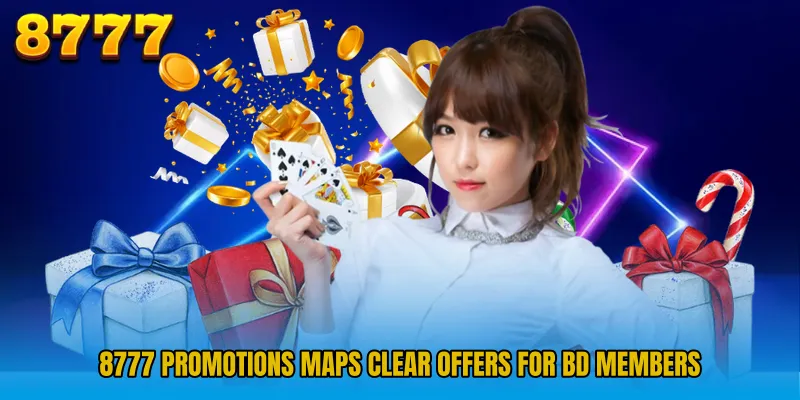 8777 Promotions maps clear offers for BD members