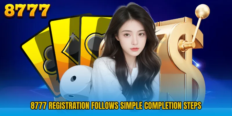 8777 Registration follows simple completion steps